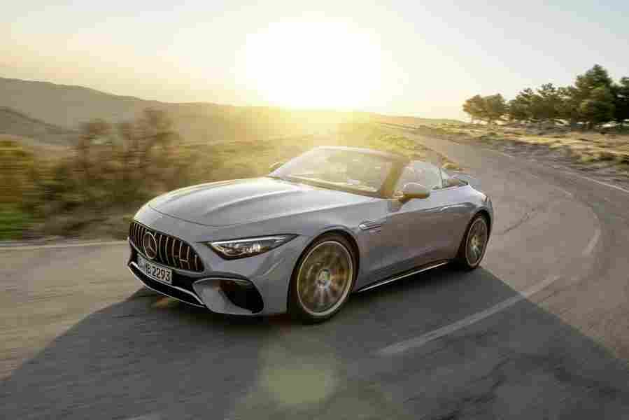 mercedes amg sl class 2021 7188 14 Car A4 Photo Print