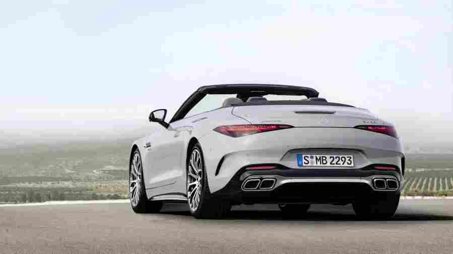 mercedes amg sl class 2021 7188 40 Car A4 Photo Print