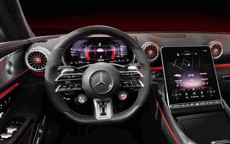 mercedes amg sl class 2021 7188 55 Car A4 Photo Print