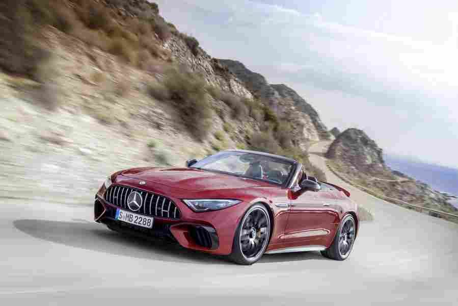 mercedes amg sl class 2021 7188 63 Car A4 Photo Print