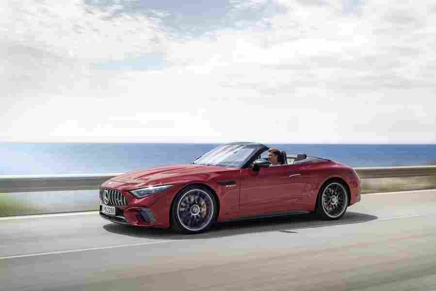 mercedes amg sl class 2021 7188 64 Car A4 Photo Print