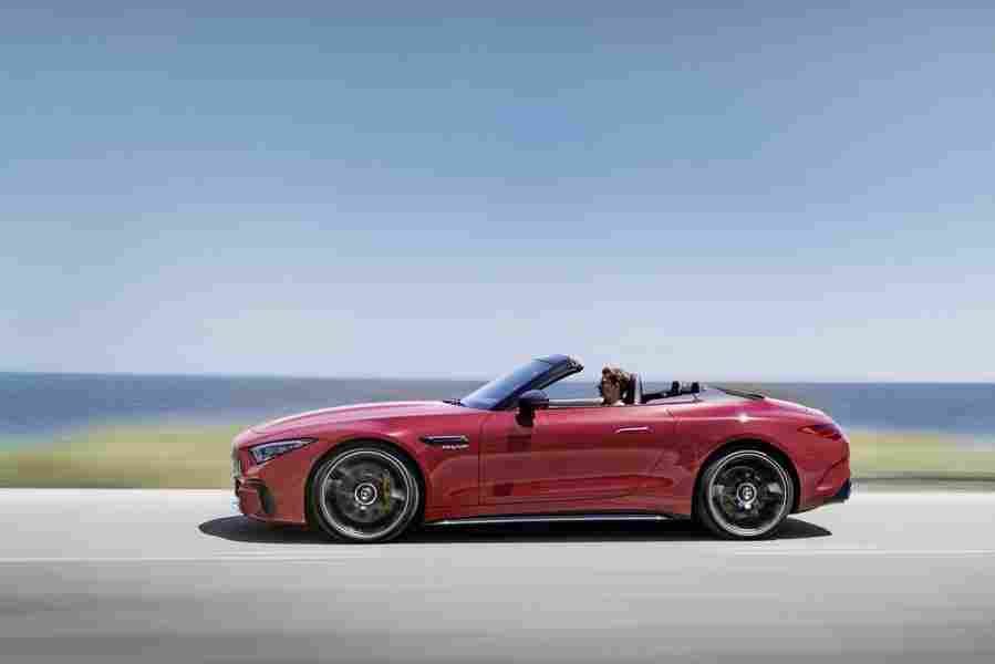 mercedes amg sl class 2021 7188 66 Car A4 Photo Print