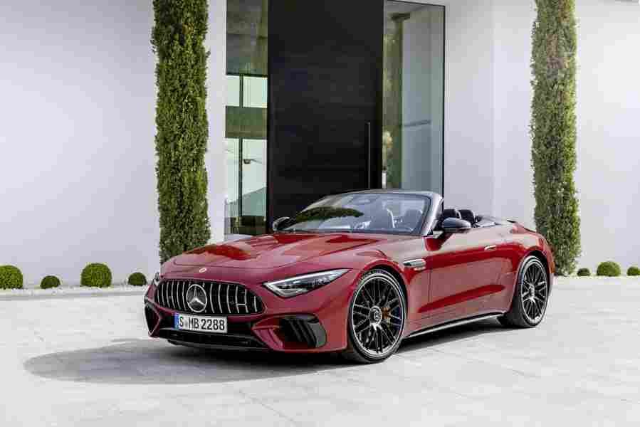 mercedes amg sl class 2021 7188 75 Car A4 Photo Print