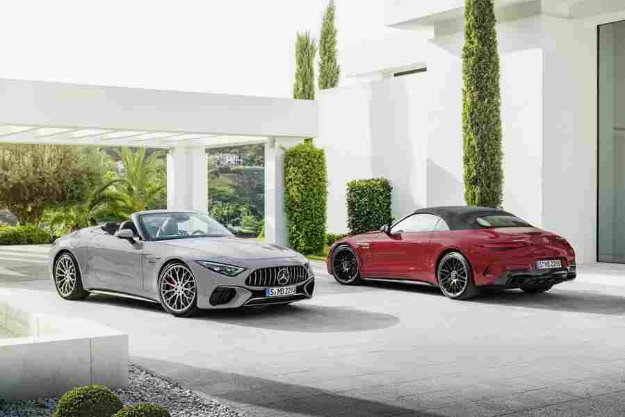 mercedes amg sl class 2021 7188 91 Car A4 Photo Print