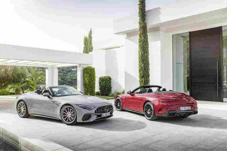 mercedes amg sl class 2021 7188 92 Car A4 Photo Print