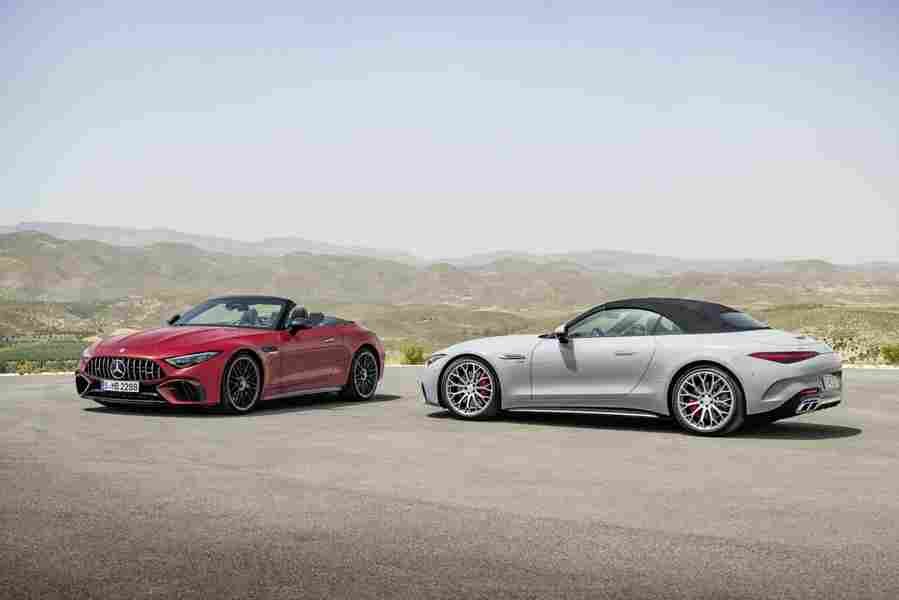 mercedes amg sl class 2021 7188 95 Car A4 Photo Print
