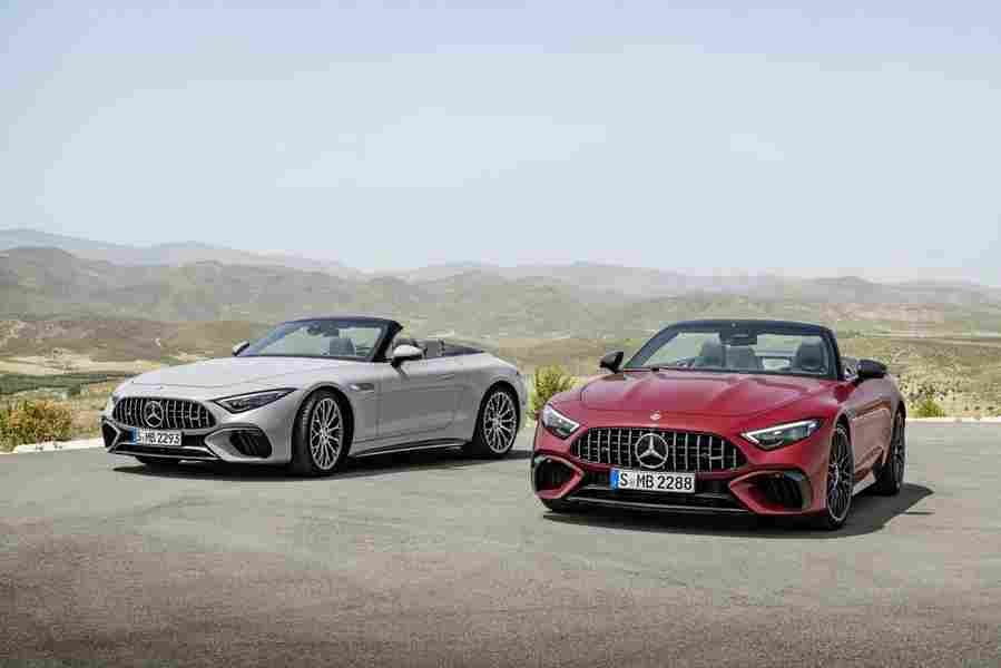 mercedes amg sl class 2021 7188 96 Car A4 Photo Print