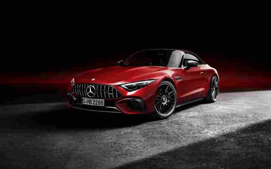 mercedes amg sl class 2021 7188 99 Car A4 Photo Print