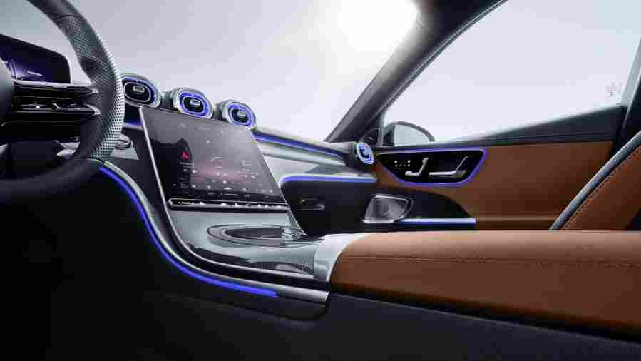 mercedes benz c class t modell s206 2021 7030 10 Car A4 Photo Print