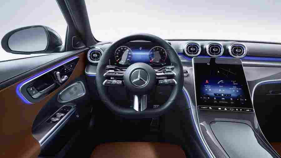 mercedes benz c class t modell s206 2021 7030 13 Car A4 Photo Print