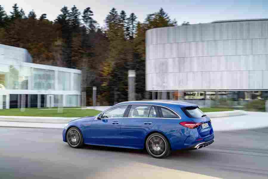 mercedes benz c class t modell s206 2021 7030 37 Car A4 Photo Print