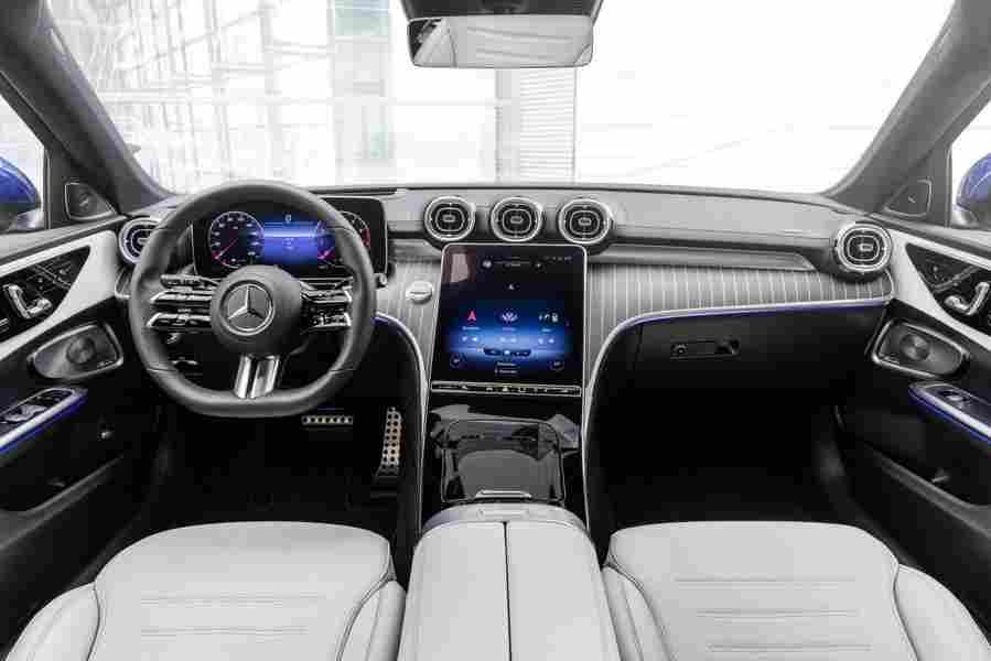 mercedes benz c class t modell s206 2021 7030 4 Car A4 Photo Print