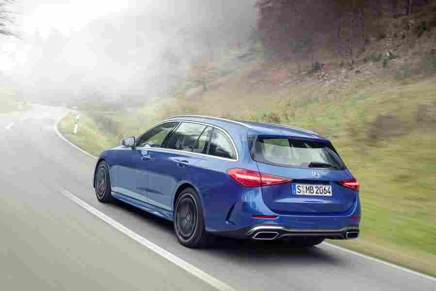 mercedes benz c class t modell s206 2021 7030 41 Car A4 Photo Print