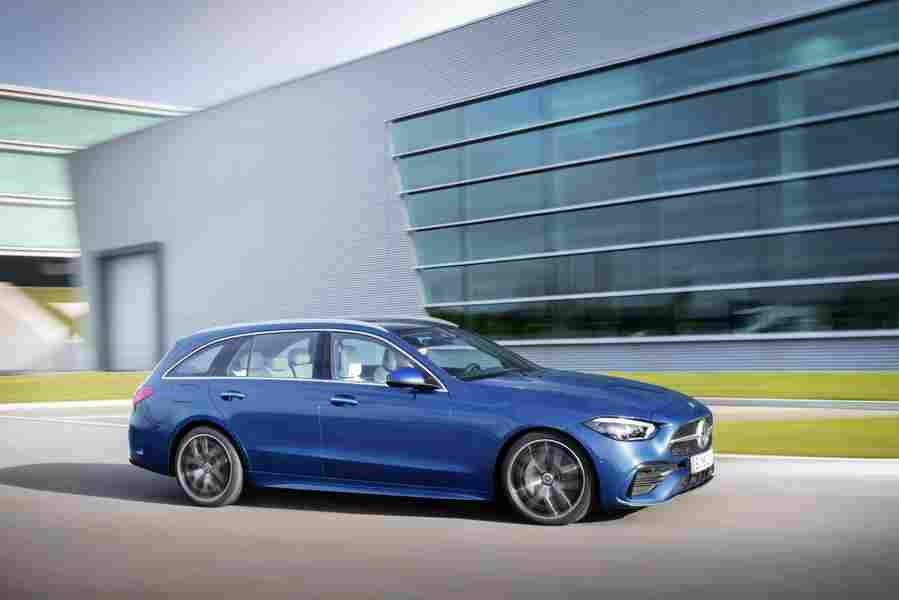 mercedes benz c class t modell s206 2021 7030 44 Car A4 Photo Print