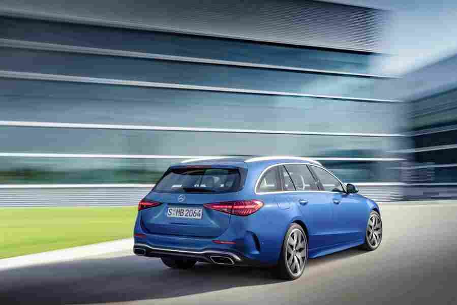 mercedes benz c class t modell s206 2021 7030 45 Car A4 Photo Print