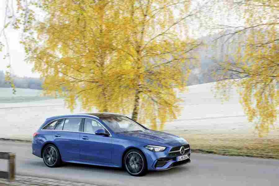 mercedes benz c class t modell s206 2021 7030 46 Car A4 Photo Print