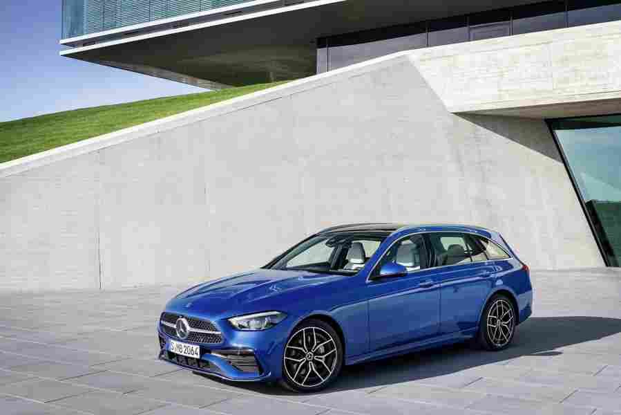 mercedes benz c class t modell s206 2021 7030 55 Car A4 Photo Print