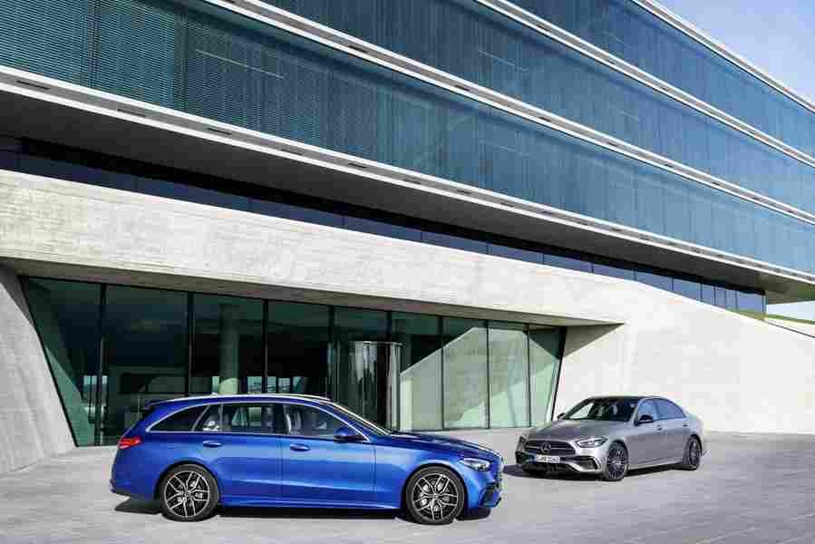 mercedes benz c class t modell s206 2021 7030 65 Car A4 Photo Print