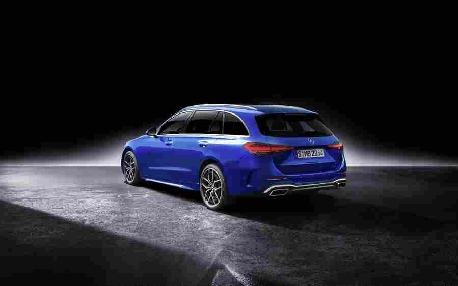 mercedes benz c class t modell s206 2021 7030 69 Car A4 Photo Print