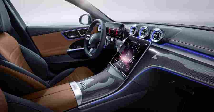 mercedes benz c class t modell s206 2021 7030 9 Car A4 Photo Print