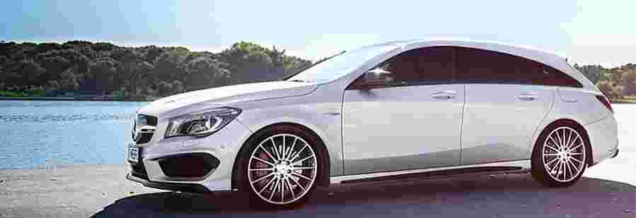 mercedes benz cla45 amg shooting brake 1 2015 3 Car A4 Photo Print