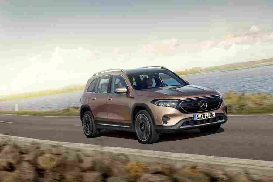 mercedes benz eqb 2021 7092 16 Car A4 Photo Print