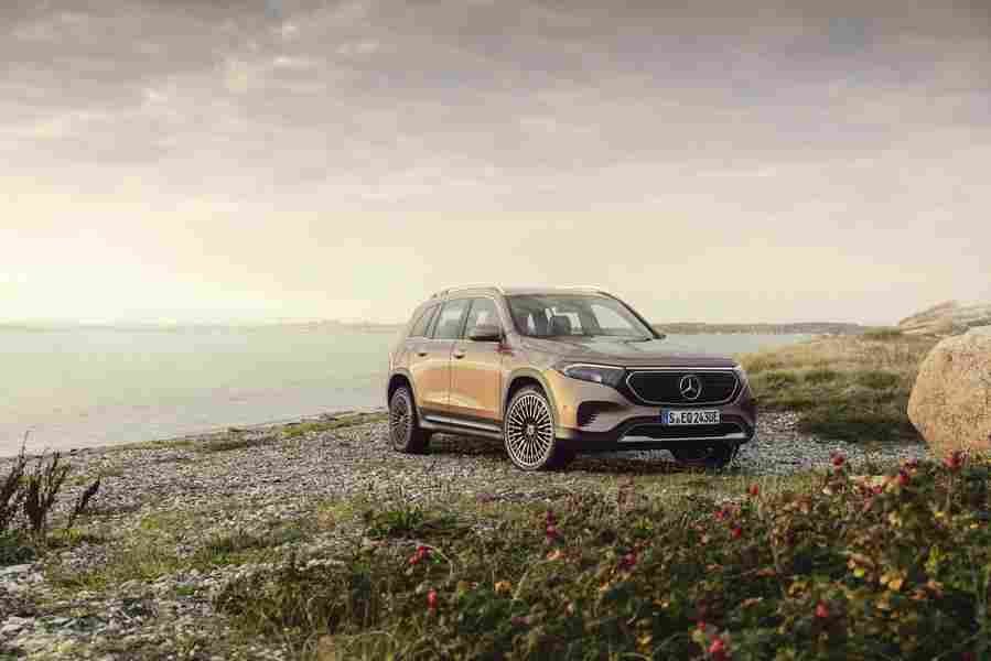 mercedes benz eqb 2021 7092 22 Car A4 Photo Print