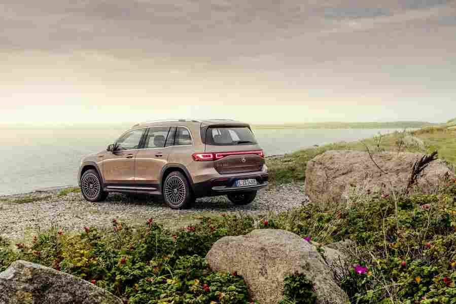 mercedes benz eqb 2021 7092 23 Car A4 Photo Print