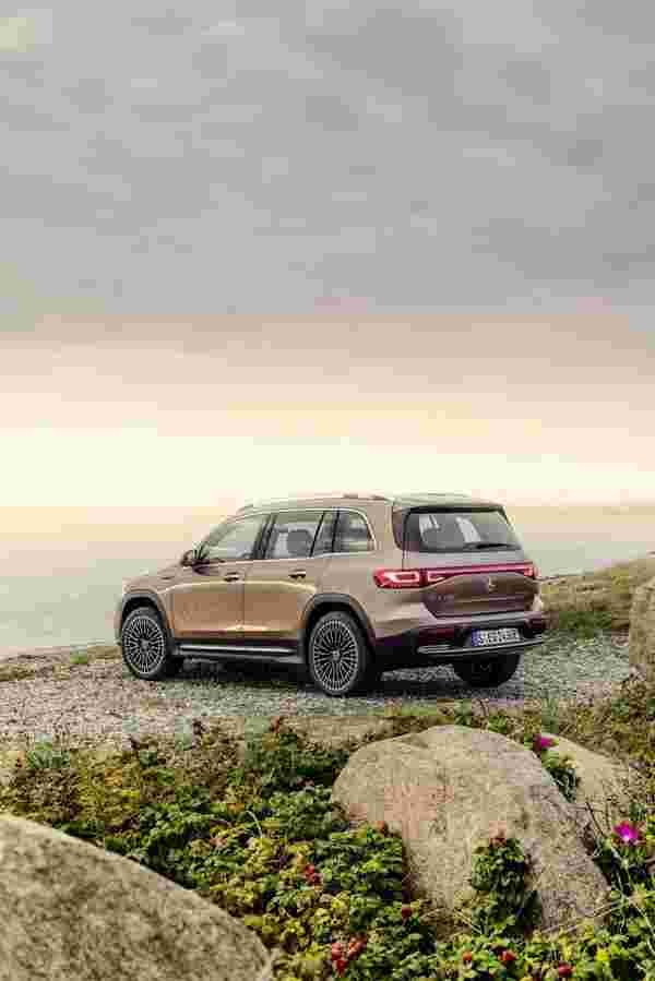 mercedes benz eqb 2021 7092 25 Car A4 Photo Print