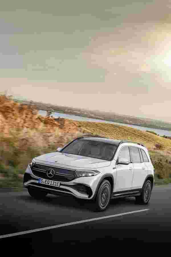 mercedes benz eqb 2021 7092 28 Car A4 Photo Print