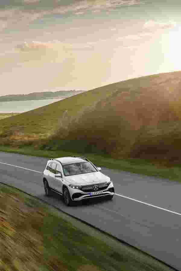 mercedes benz eqb 2021 7092 29 Car A4 Photo Print