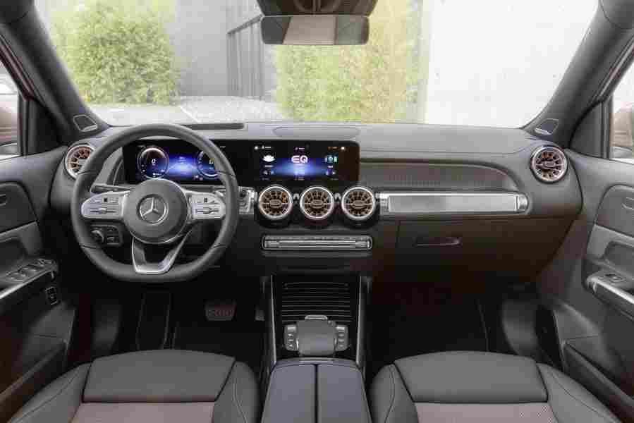 mercedes benz eqb 2021 7092 3 Car A4 Photo Print