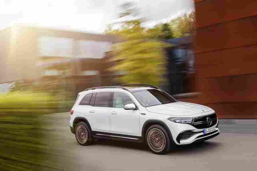 mercedes benz eqb 2021 7092 31 Car A4 Photo Print