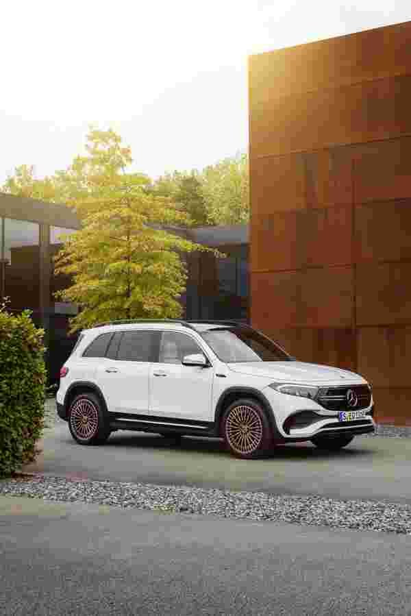 mercedes benz eqb 2021 7092 34 Car A4 Photo Print