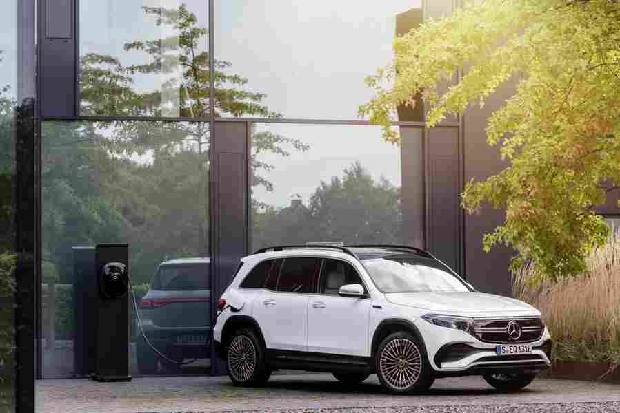 mercedes benz eqb 2021 7092 39 Car A4 Photo Print