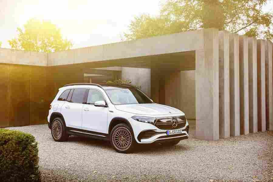 mercedes benz eqb 2021 7092 41 Car A4 Photo Print