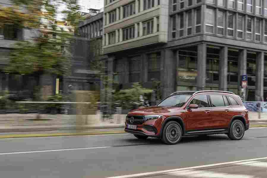 mercedes benz eqb 2021 7092 47 Car A4 Photo Print