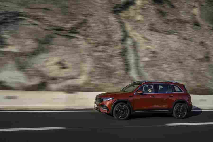 mercedes benz eqb 2021 7092 50 Car A4 Photo Print