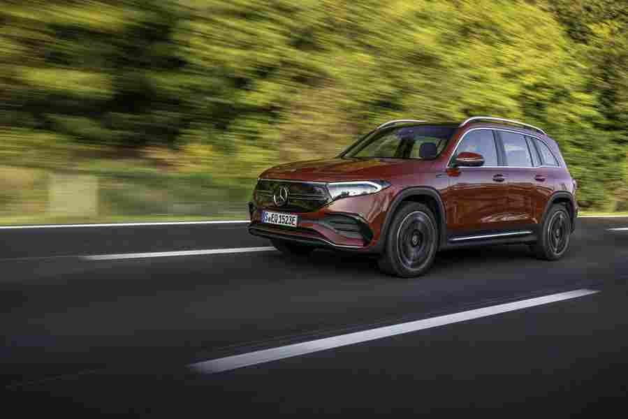 mercedes benz eqb 2021 7092 51 Car A4 Photo Print