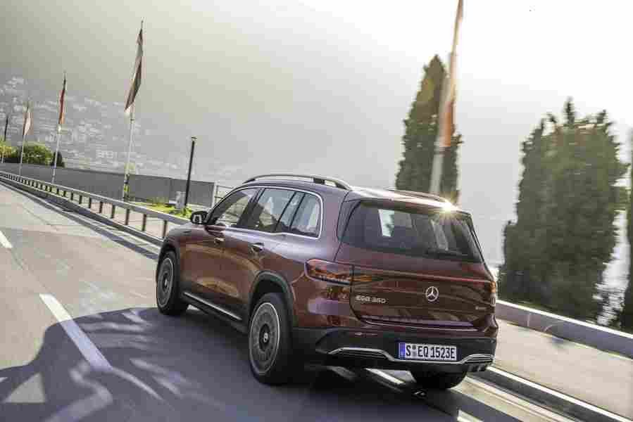 mercedes benz eqb 2021 7092 53 Car A4 Photo Print