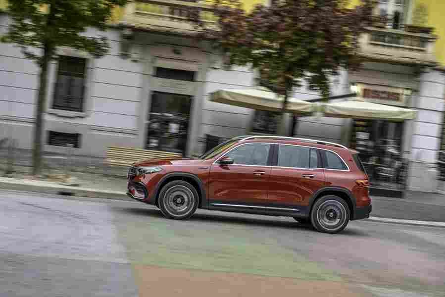 mercedes benz eqb 2021 7092 54 Car A4 Photo Print