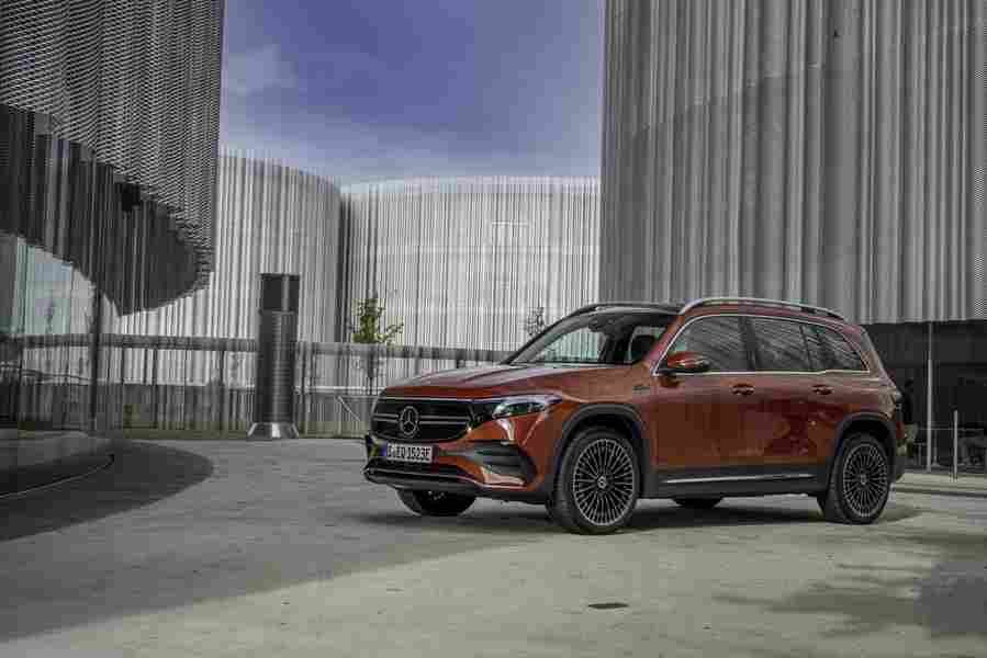 mercedes benz eqb 2021 7092 58 Car A4 Photo Print
