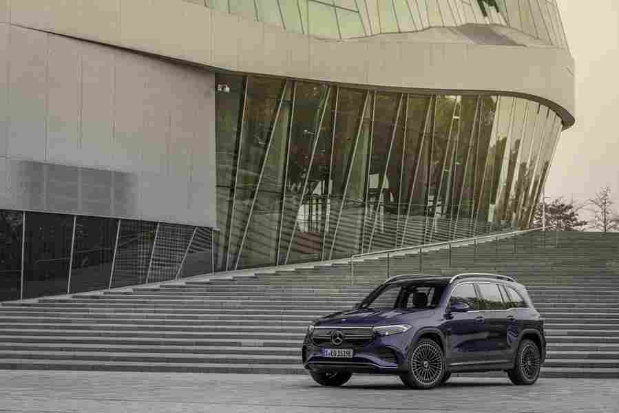 mercedes benz eqb 2021 7092 69 Car A4 Photo Print