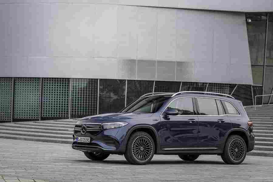 mercedes benz eqb 2021 7092 71 Car A4 Photo Print