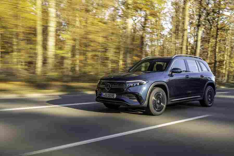 mercedes benz eqb 2021 7092 74 Car A4 Photo Print