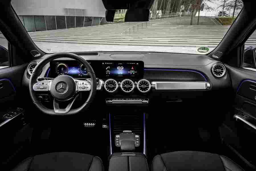 mercedes benz eqb 2021 7092 85 Car A4 Photo Print