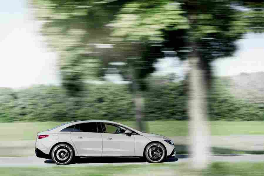 mercedes benz eqe 2021 7161 25 Car A4 Photo Print