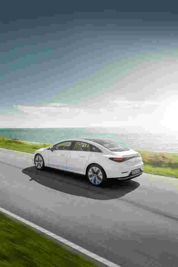 mercedes benz eqe 2021 7161 51 Car A4 Photo Print