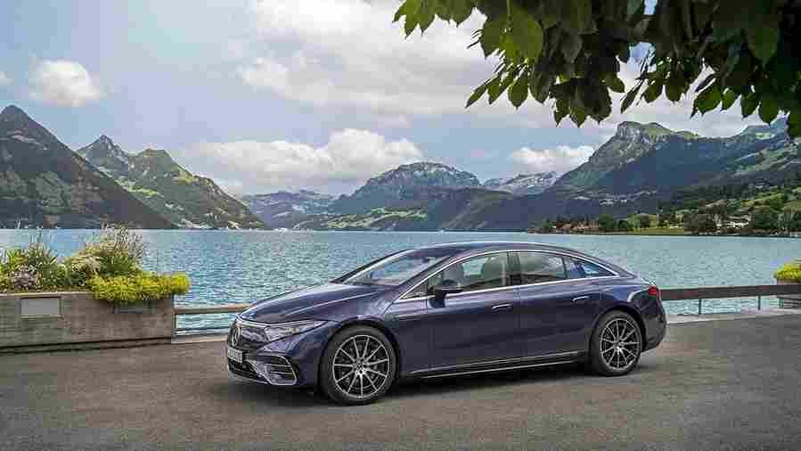 mercedes benz eqs 2021 7145 1 Car A4 Photo Print