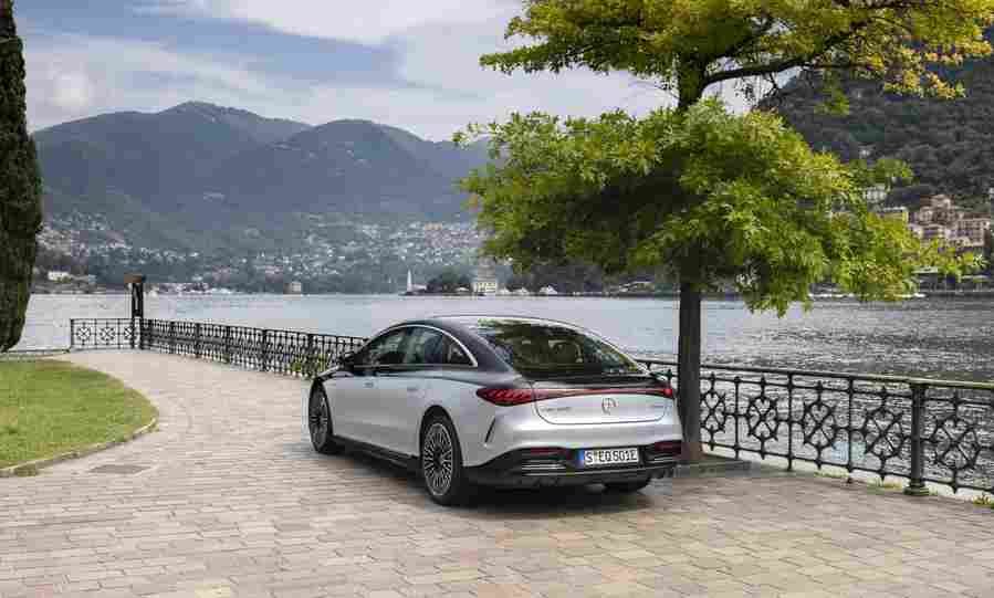 mercedes benz eqs 2021 7145 27 Car A4 Photo Print